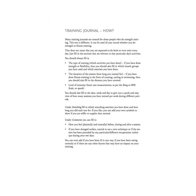 Bonnier Fakta Träningsdagbok