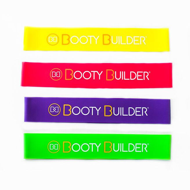 Booty builder Booty Builder Minibands Rosa 4-Pack