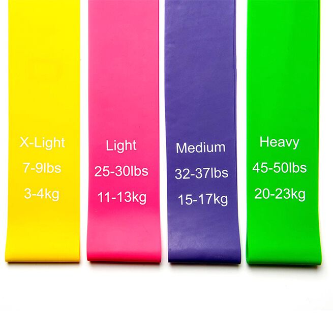 Booty builder Booty Builder Minibands Rosa 4-Pack