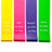 Booty builder Booty Builder Minibands Rosa 4-Pack