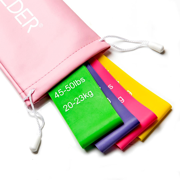 Booty builder Booty Builder Minibands Rosa 4-Pack