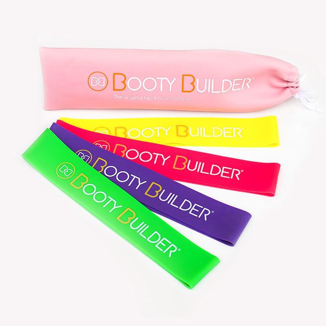 Booty builder Booty Builder Minibands Rosa 4-Pack