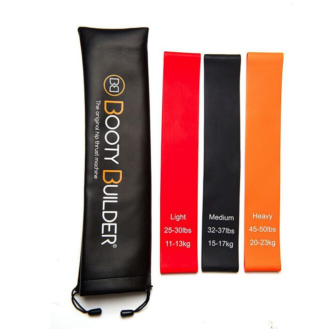 Booty builder Booty Builder Minibands Svart 3-Pack
