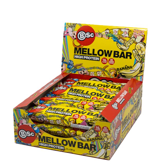 BSc 12 x BSc Mellow Bar 50 g Banana
