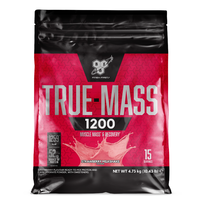 BSN True Mass 1200 Gainer 15 portioner Strawberry