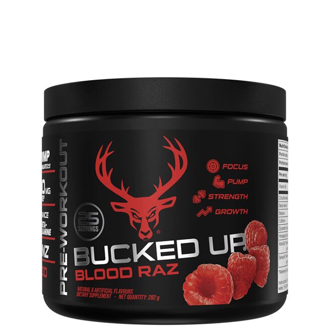 Bucked Up Bucked Up PWO, 282g Blood Raz