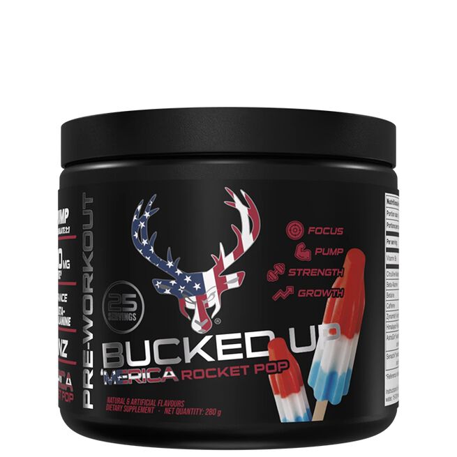 Bucked Up Bucked Up PWO, 282g Rocket Pop