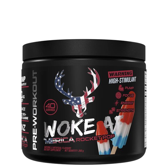 Bucked Up Woke AF PWO, 260 g Rocket Pop