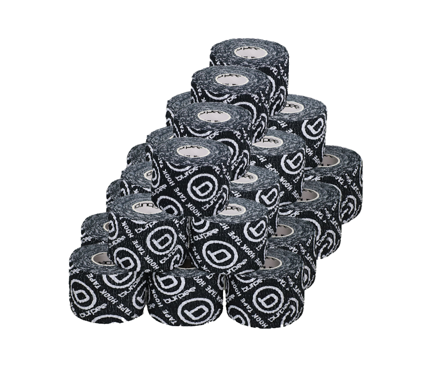 Burpee Burpee Hook Grip Tape Pro XL- Black - 24-pack
