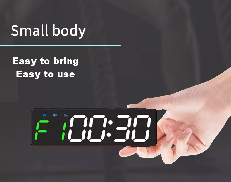 Burpee Burpee Portable Timer Q-10 Black