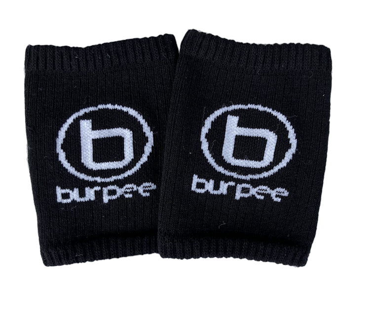 Burpee Burpee Wristbands Double Soft -  Svart