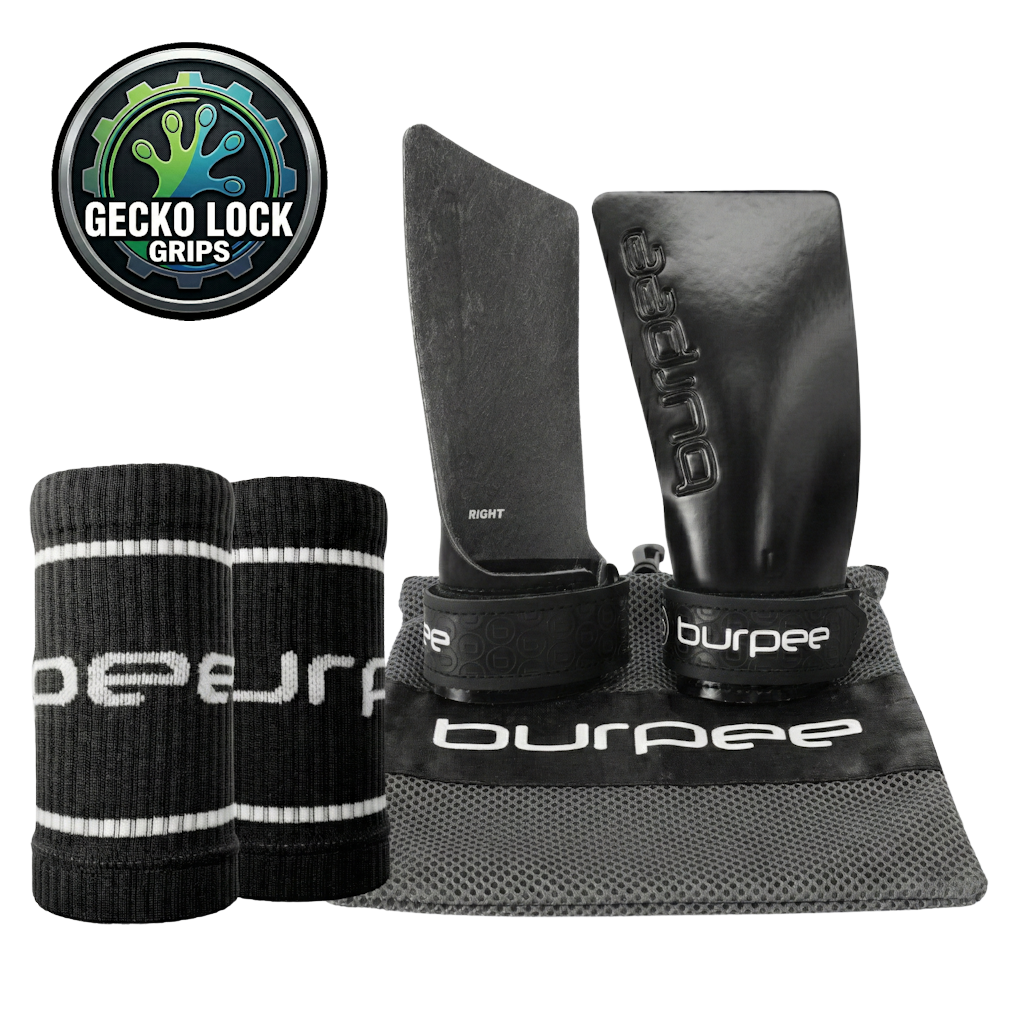 Burpee Gecko Lock Grips - Lock in, Rep out