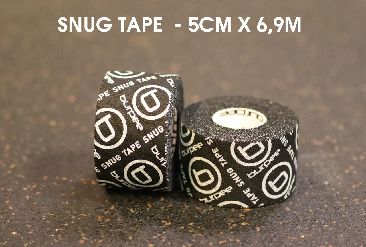 Burpeeshop Burpee Snug Tape - Sticky Black 3,8cm x 9,14 m