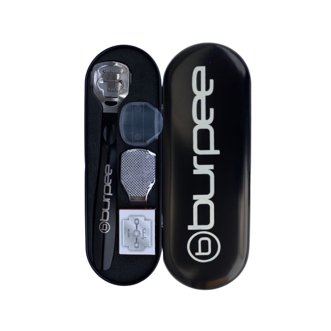 Burpeeshop Callus Killer Kit - Shaver, File and 10 x Spare blades
