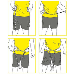 C.P. Sports Dipsbälte Svart One Size