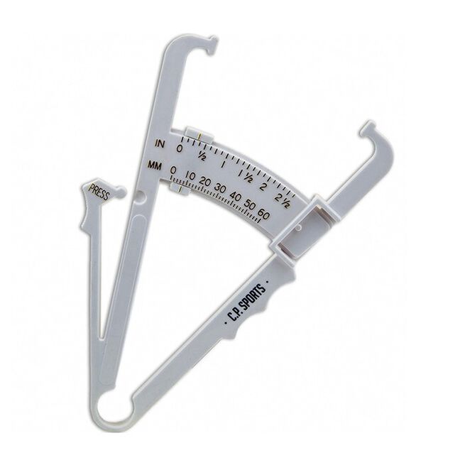 C.P. Sports Fat Caliper Kroppsfettmätare Vit