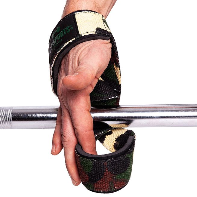 C.P. Sports Figure 8 Straps Dragremmar Grön Camo