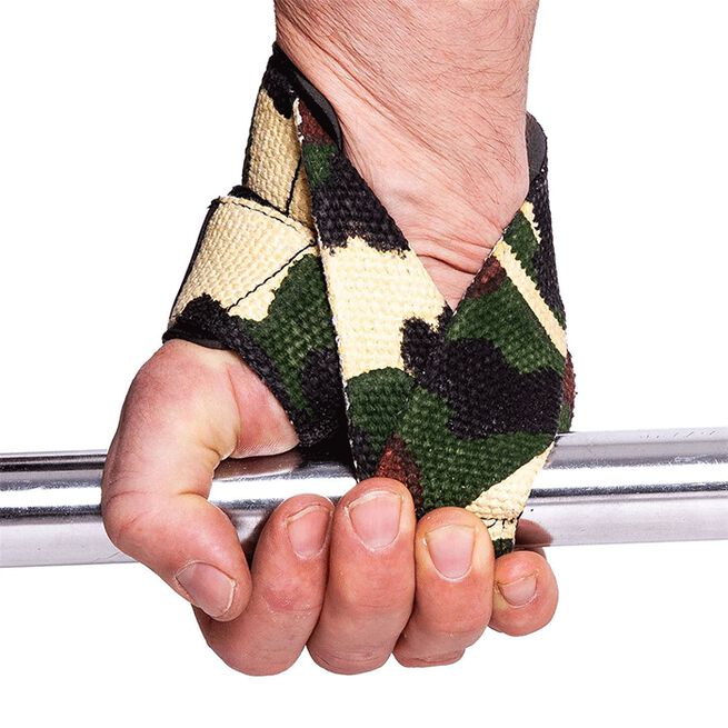 C.P. Sports Figure 8 Straps Dragremmar Grön Camo