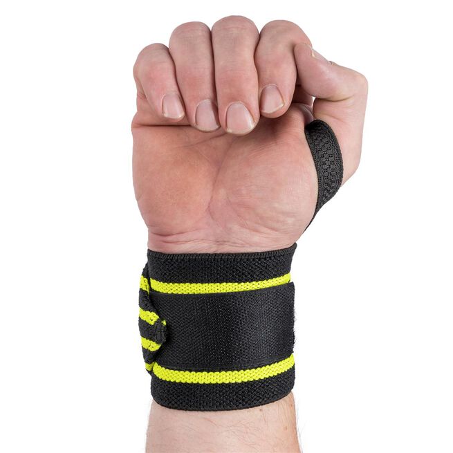 C.P. Sports Handledslindor 30 cm Svartgul