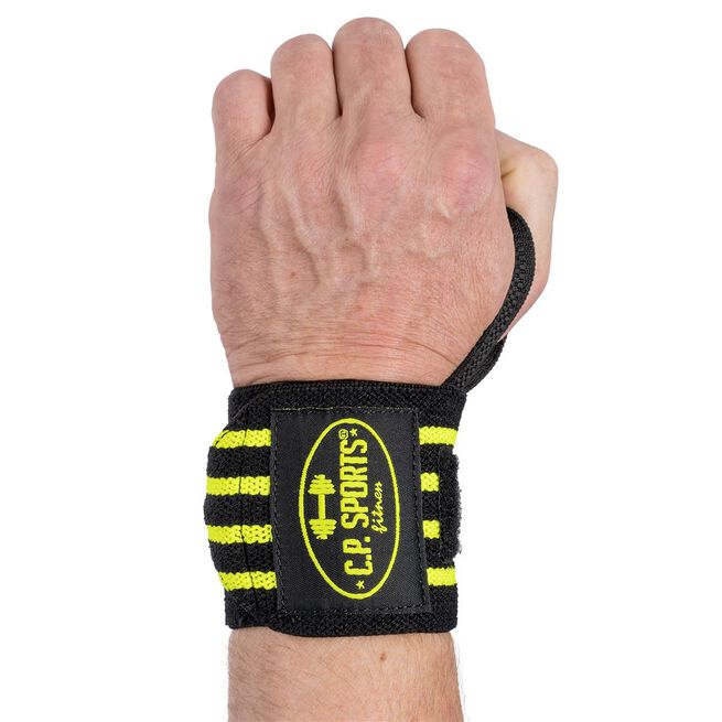 C.P. Sports Handledslindor 30 cm Svartgul