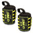 C.P. Sports Strongman handledslindor 50 cm Svart Gul
