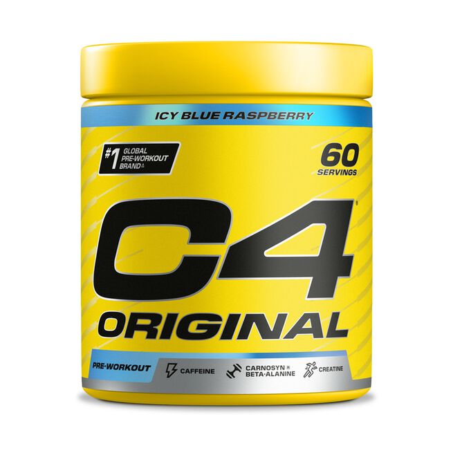CELLUCOR C4 PWO 60 portioner Icy Blue Razz