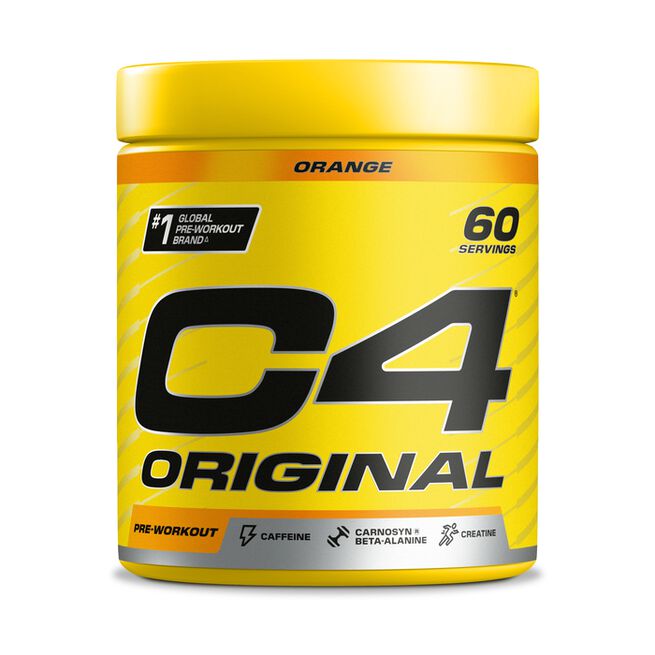 CELLUCOR C4 PWO 60 portioner Orange