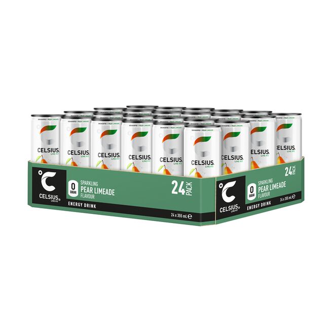 Celsius 24 x Celsius, 355 ml 2 kr pant Pear Limeade