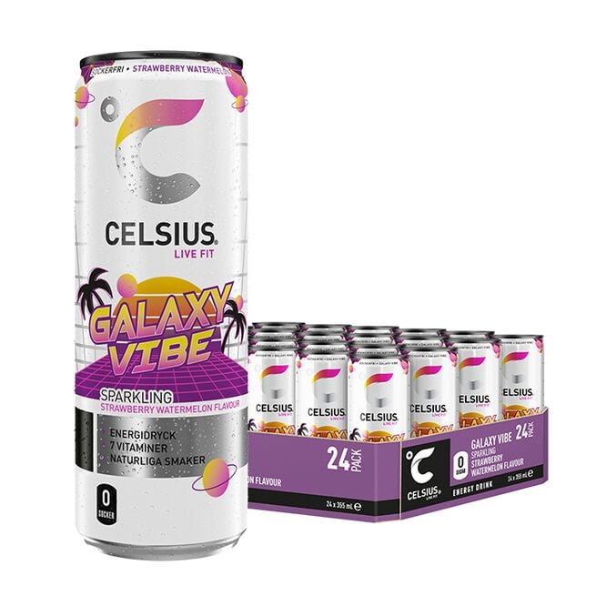 Celsius 24 x Celsius Energidryck 355 ml Galaxy Vibe