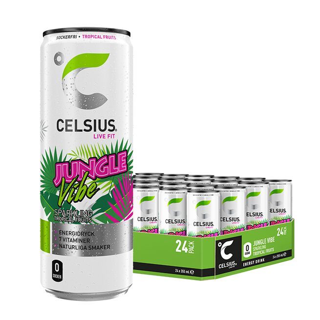 Celsius 24 x Celsius Energidryck 355 ml Jungle Vibe