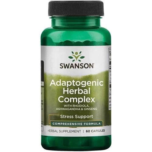 Swanson Adaptogenic Herbal Complex, 60 caps