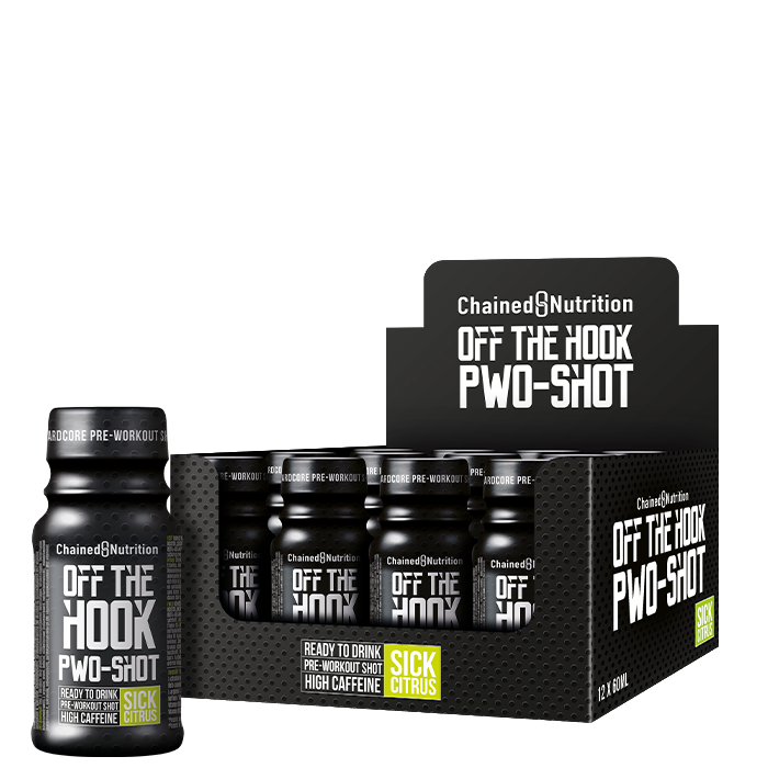 Chained Nutrition 12 x Off The Hook PWO-Shot 60 ml Sick Citrus