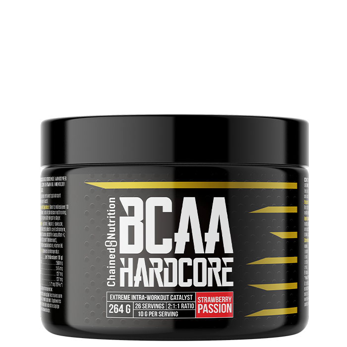 Chained Nutrition BCAA Hardcore Pulver 264 g Strawberry Passion
