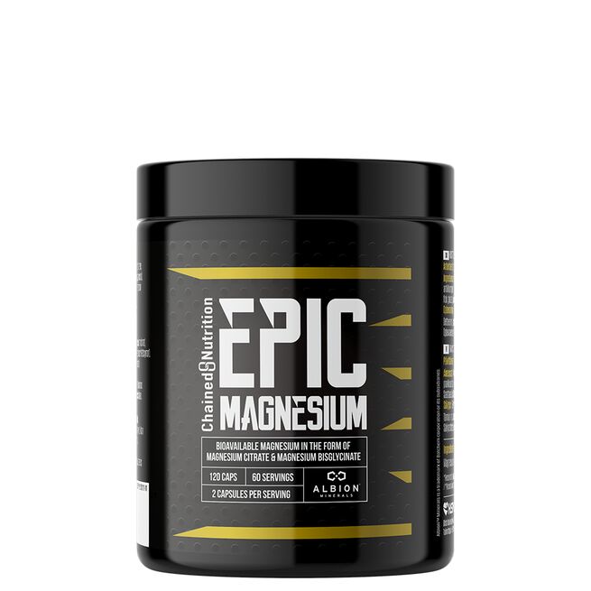 Chained Nutrition Epic Magnesium 120 kapslar