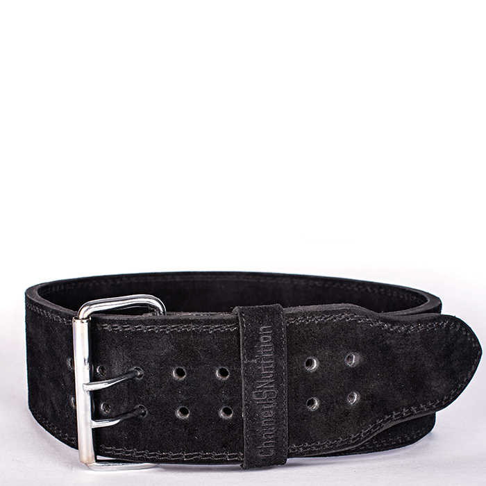 Chained Nutrition Gear Lyftarbälte Mocka Svart
