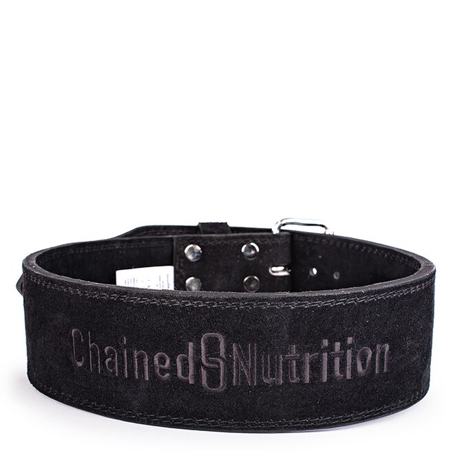 Chained Nutrition Gear Lyftarbälte Mocka Svart M
