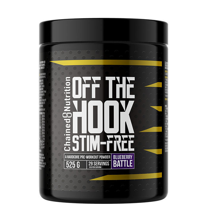 Chained Nutrition Off the Hook PWO Stim Free 525 g Blueberry