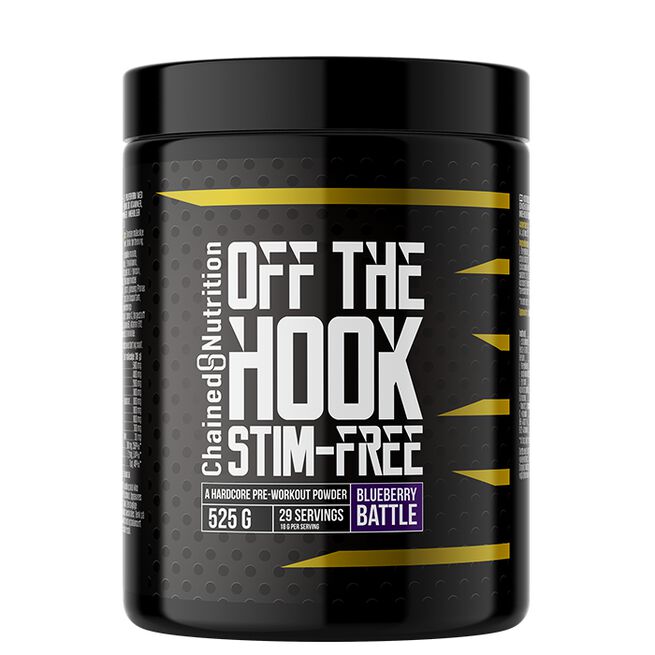 Chained Nutrition Off the Hook PWO Stim Free 525 g Blueberry