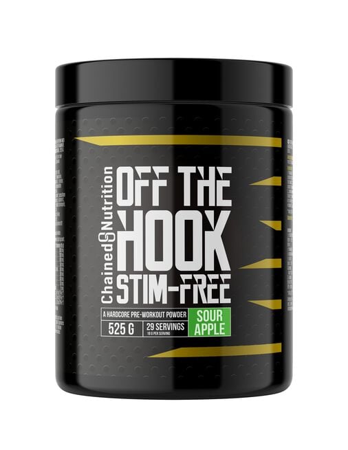 Chained Nutrition Off the Hook PWO Stim Free 525 g Sour Apple