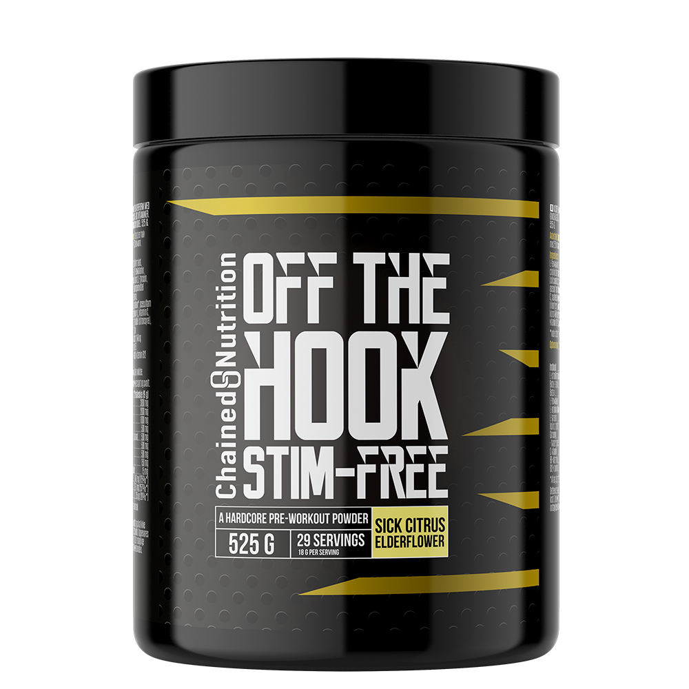 Chained Nutrition Off the Hook PWO Stim Free 525 g Elderflower/Lemon