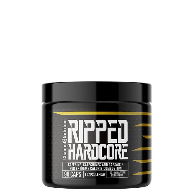 Chained Nutrition Ripped Hardcore Fettförbrännare 90 kapslar