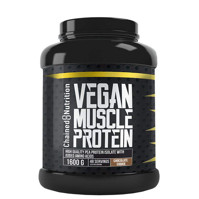 Chained Nutrition Vegan Muscle Protein 1600 g Chocolate Cookie