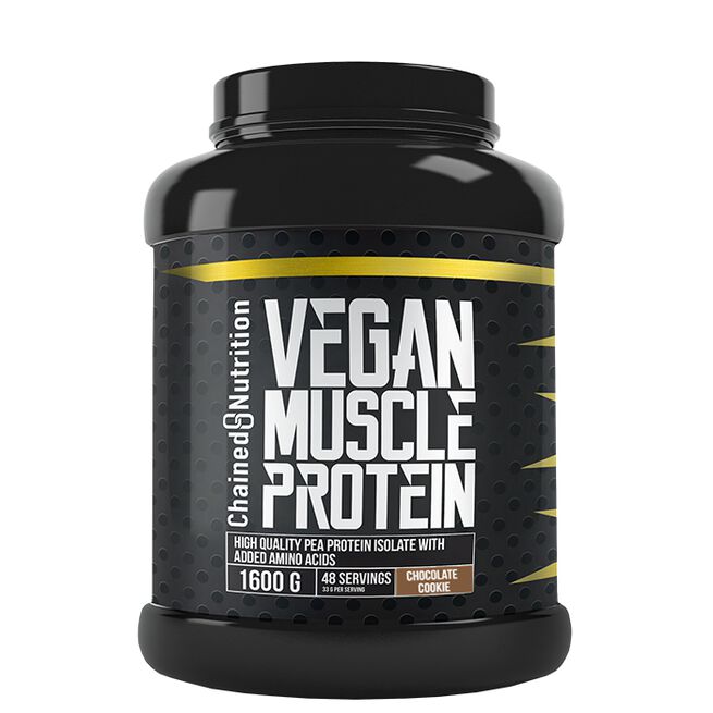 Chained Nutrition Vegan Muscle Protein 1600 g Chocolate Cookie