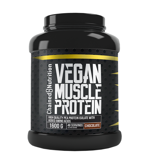 Chained Nutrition Vegan Muscle Protein 1600 g Chocolate