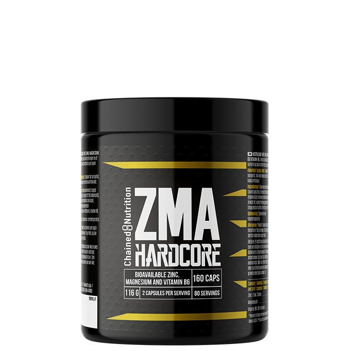 Chained Nutrition ZMA Hardcore 160 Kapslar No Size