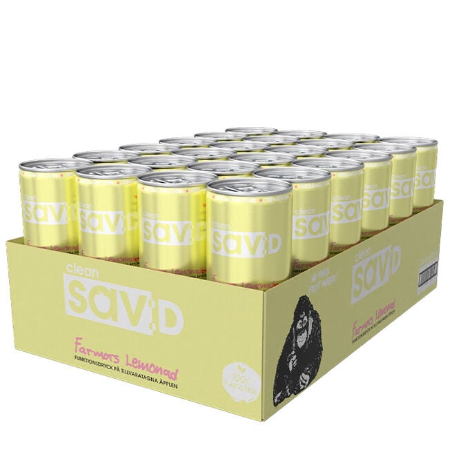 Clean 24 st Clean sav:D Flak 330 ml Farmors lemonad