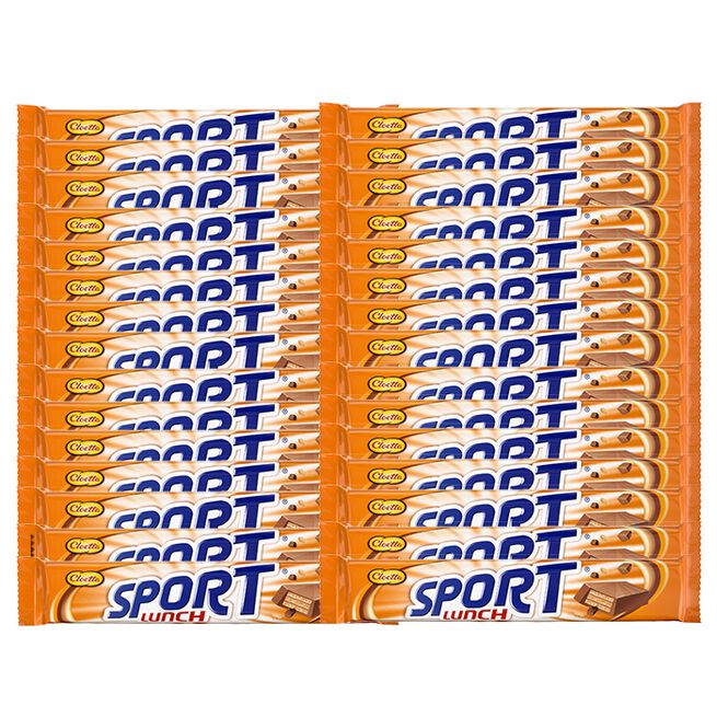 Cloetta 30 x Sportlunch dubbel, 50 g