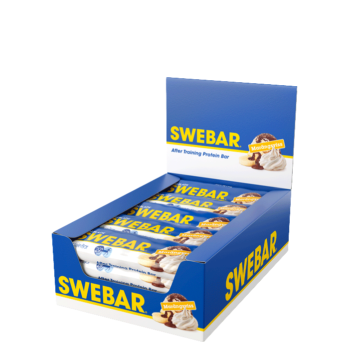 Dalblads 15 x Swebar Proteinbar 55 g Marängsviss