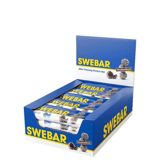 Dalblads 15 x Swebar Proteinbar 55 g Chokladboll