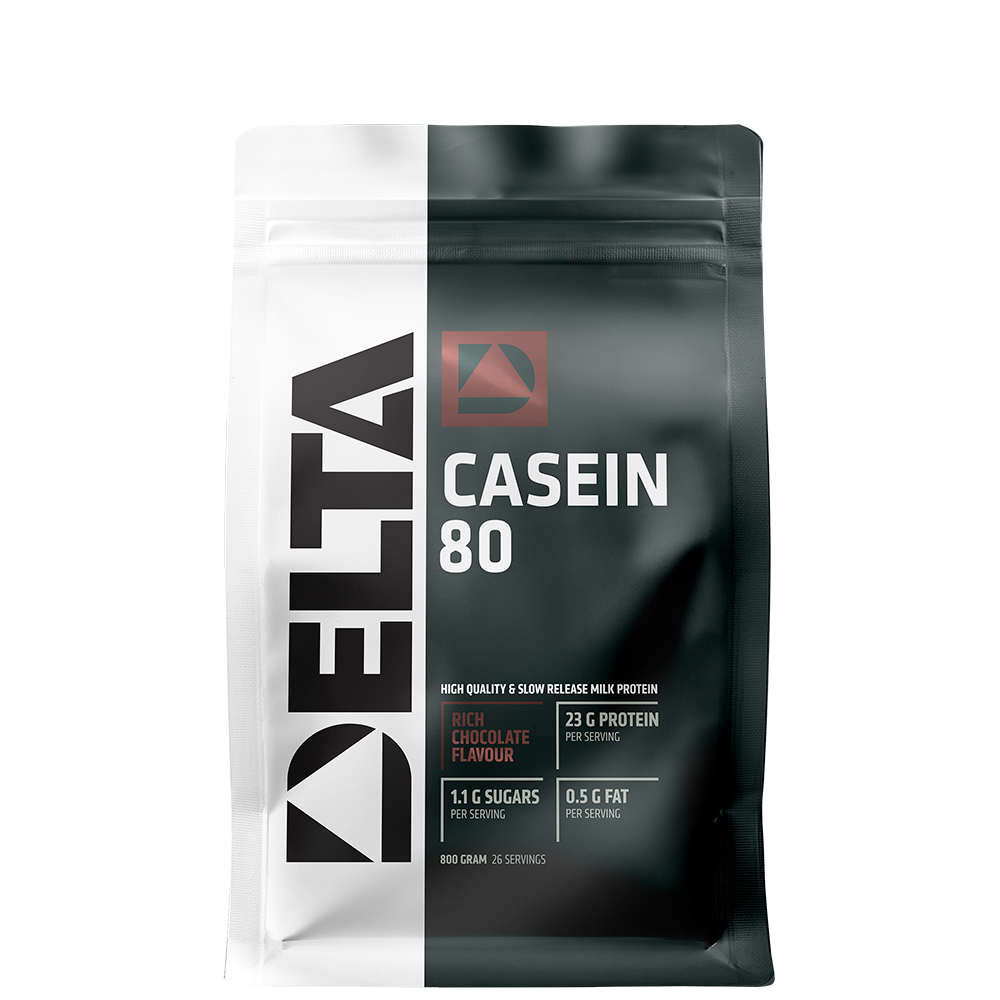 Delta Nutrition Kasein 80 800 g Rich Chocolate